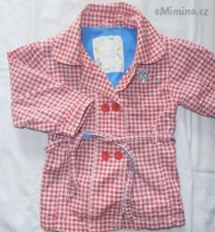 P165. Bavlněný kabátek podšitý flísem