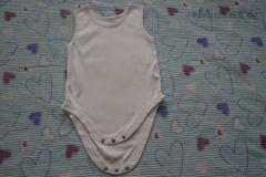 Bavlněné body, tílko, délka 47 cm, zn. Tesco,