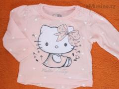 AD210. Tričko s Hello Kitty 3-6 měs.
