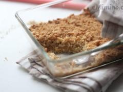 Rebarborový crumble