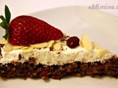 Vločkovo-mrkvový dortík bez mouky