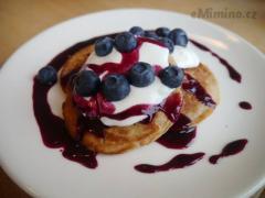 Celozrnné jogurtové lívance