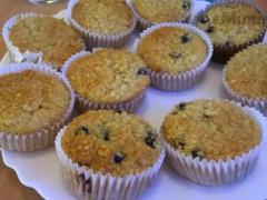 Muffiny s ovesných vloček