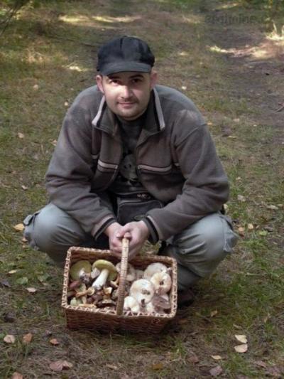Manžel-houbař.