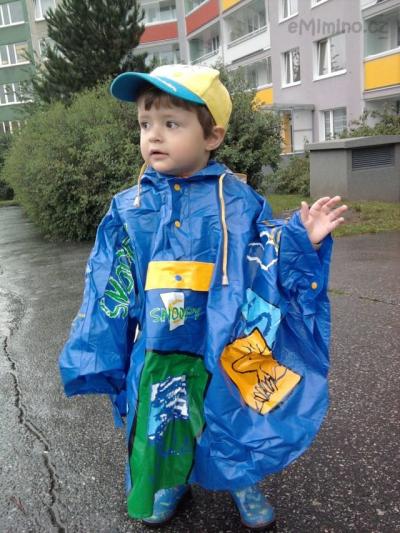 v dešti