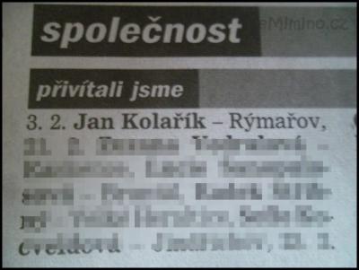 Máme Honzíka v novinách ♥