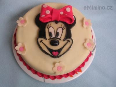 Mickey mouse MINNIE - můj první dort 003.jpg