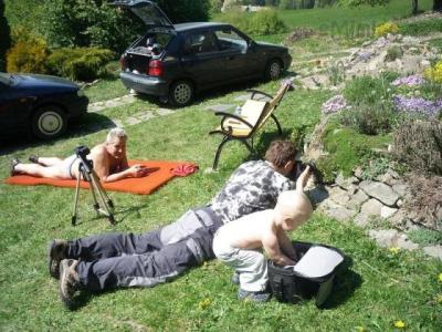 siesta na chatě