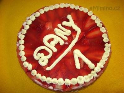 Dortík pro Danielku - takový skoro cheseecake :)