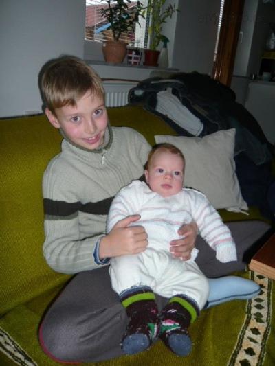 Maxík a Milánek listopad 2009