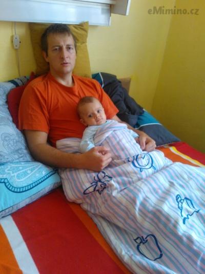 Sebík s tatínkem