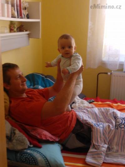 Sebík s tatínkem