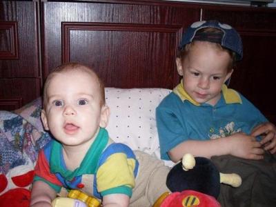 Stáník (3 roky) a Tomášek (6 měsíců) 016.JPG
