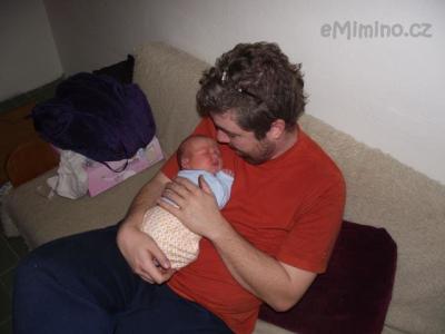 s taťkou...jéééé