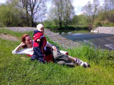 po jízdě na kole trocha relaxu