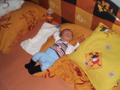 u maminky v posteli