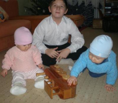Kubík, Anetka, Matýsek - První