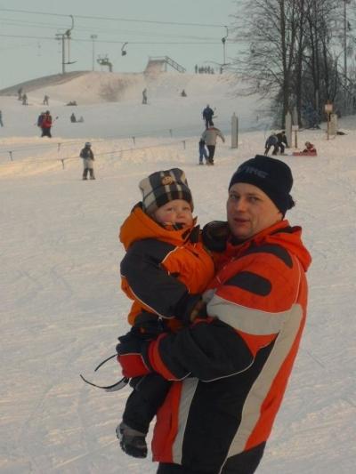 a pak mě táta za odměnu svezl 