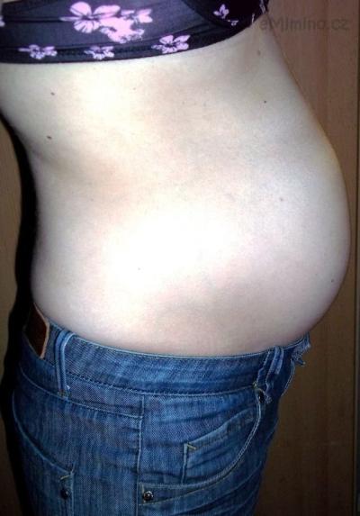Bříško 26 týden 1.JPG