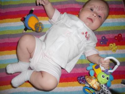 Bily povlak v pusince...