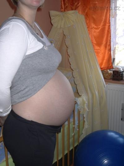Šimonek v bříšku 34+4tt.JPG