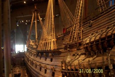 Vasa muzeum - restaurovaná loď
