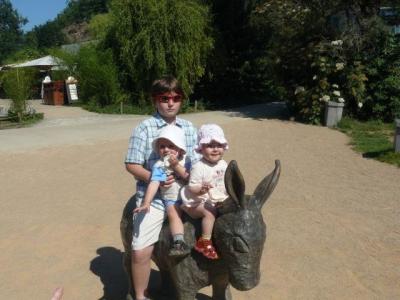 Naše tři děti v ZOO