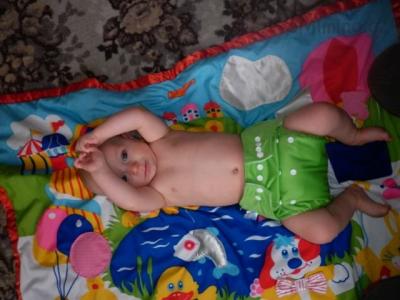 zelená kapsovka Babyland