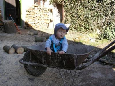na co kočárek, když máme koleč