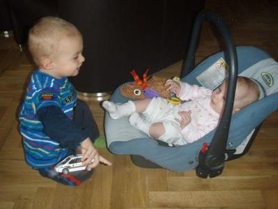 S bratrankem Tobikem