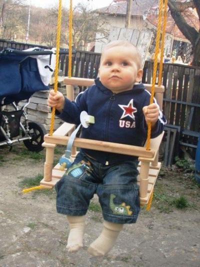 U Ivy na houpačce