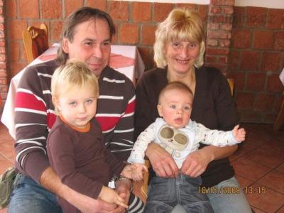 babička s dědou z Uhřínova bud