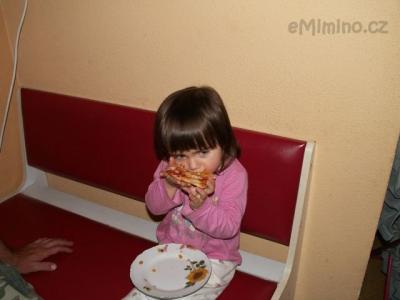 mamčina pizza! Mňam!