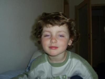 Ondra jako po flámu