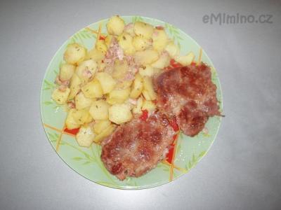 krkovička v alobalu