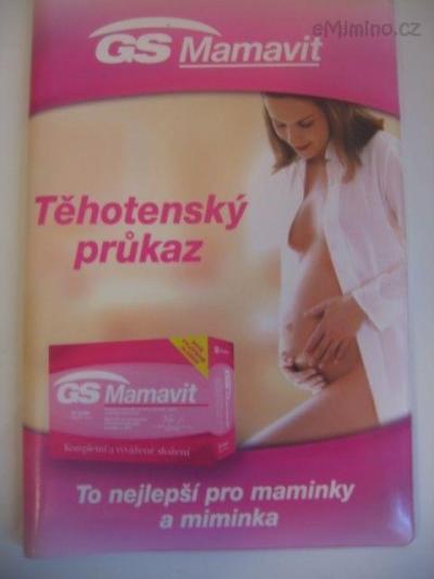♥ Těhotenská průkazka ♥