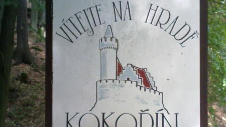 Kokořín a stezka