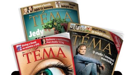Tři vydání časopisu Téma – zdarma do vaší schránky