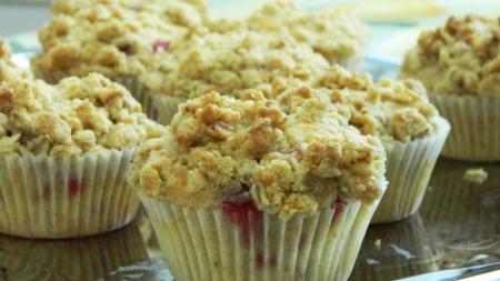 Křupavé (brusinkové) muffiny