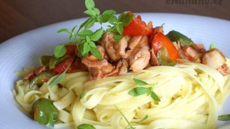 Fettuccine s kuřetem