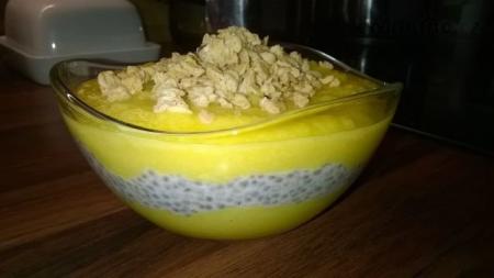 Chia pudink s domácím kokosovým mlékem