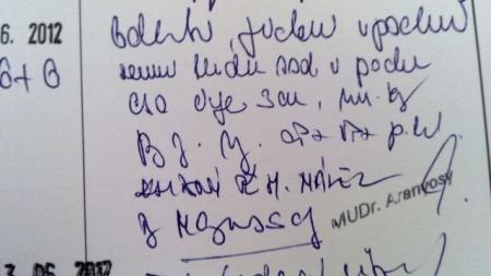 text v průkazce