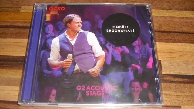 Cd+ DVd Ondřej Brzobohatý : G2 Acoustic Stage.Nové