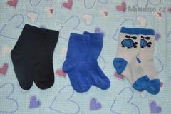 3x ponožky, vel. 23-26, vel 92, vrtulník