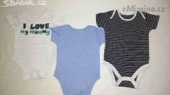 3x body George 6-9 měsíců
