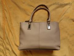 Nude béžová kabelka shopper bag Atmosphere velká