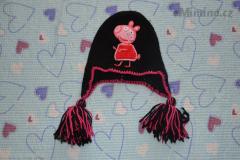 Pletená čepice se střapci 98/104/110/116/122