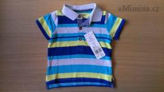 Pruhované polo triko