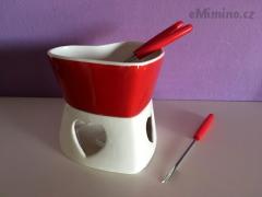 Fondue na čokoládu Srdce