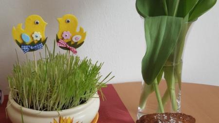 Velikonoční beránek s oříšky